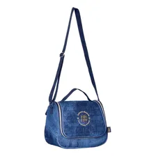 Kit Escolar Rebecca Bonbon Mochila Lancheira Estojo Jeans Foto mini  3