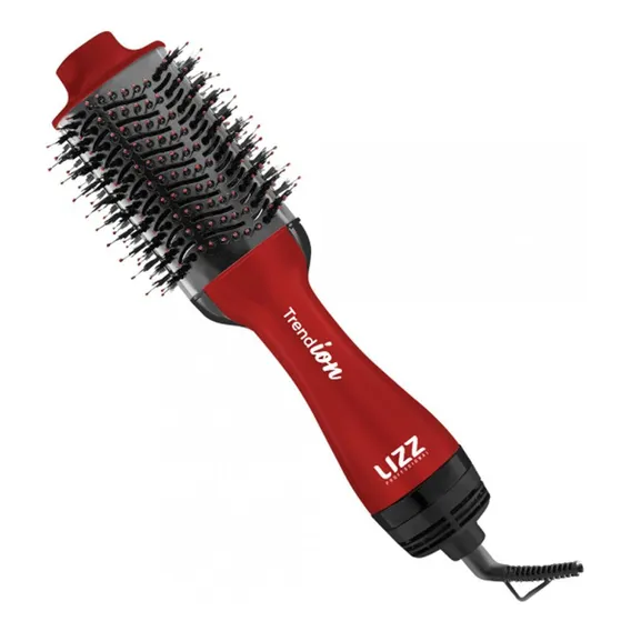 Kit Escova Alisadora Modeladora Trend Íon 220v + Escova Foto 1