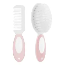 Kit Escova E Pente Rosa Buba 5236 Foto  mini 1