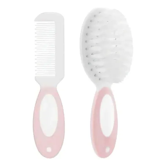 Kit Escova E Pente Rosa Buba 5236 Foto 1