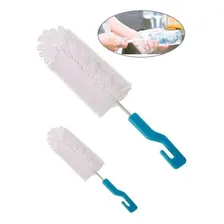 Kit Escova Mamadeira E Bico Higienização Menino Menina 2pcs Foto mini 1