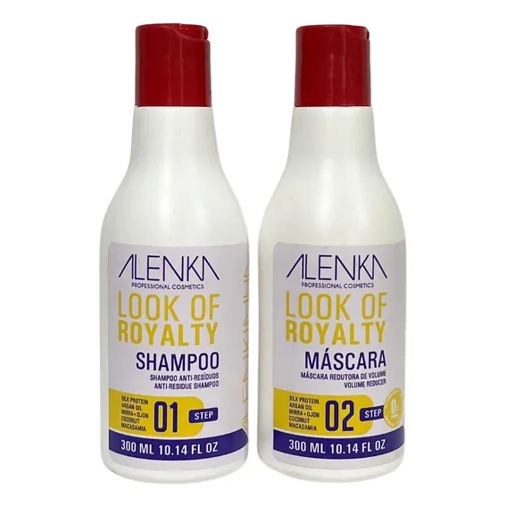 Kit Escova Progressiva Alenka Gold 300ml + Brinde Foto 1