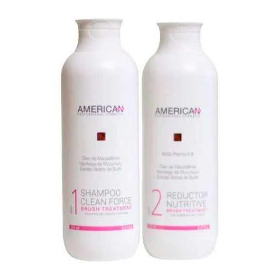 Kit Escova Progressiva American Desire Brush Treatment Foto 1