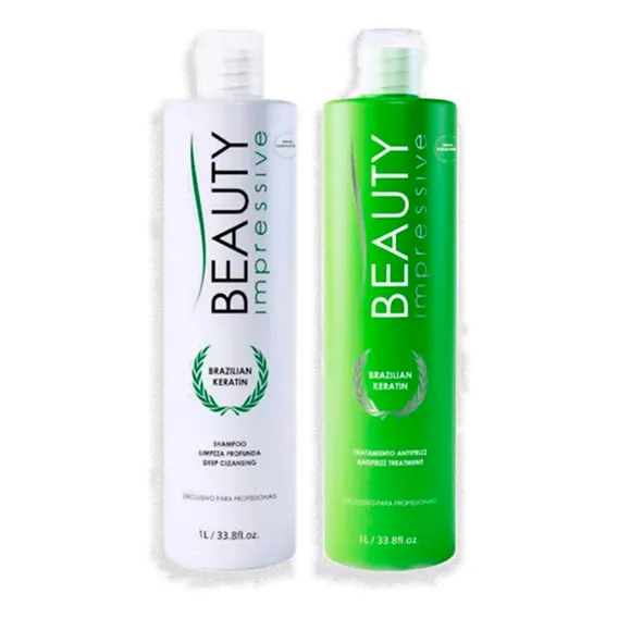 Kit Escova Progressiva Brazilian Keratin - Beauty Impressive Foto 1