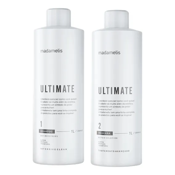 Kit Escova Progressiva Madamelis Ultimate 1lt Foto 1