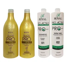 Kit Escova Progressiva Pro Argan + Royal Protanino + Brinde Foto  mini 1