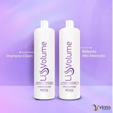 Kit Escova Progressiva Vloss Liss Volume Ativo + Shampoo 1l Foto mini  2