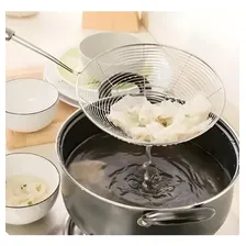 Kit Escumadeira Inox Utensílios De Cozinha 3 Peças Foto mini  3