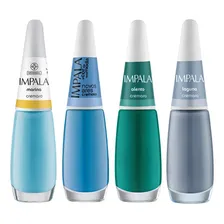 Kit Esmaltes Impala Marina + Novos Ares + Alento + Laguna Foto mini 1