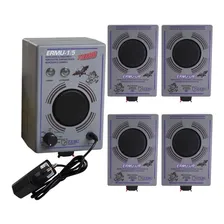 Kit Espanta Rato E Morcego Zebu 750m² Com 4 Emissores Extra Foto mini 1
