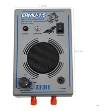 Kit Espanta Rato Morcego Ermu Zebu C/2 Unidade Remota E Fio Foto mini  2