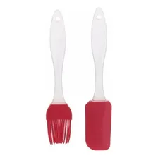 Kit Espatula E Pincel Multiuso De Silicone Com Cabo Acrilico Foto  mini 1