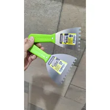 Kit Espatulas Aço Inox 2 Pç Promax Raspar Pintura Pedreiro Foto mini  2