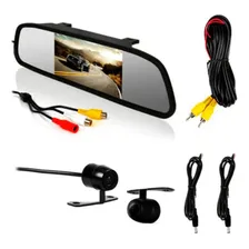 Kit Espelho Retrovisor Lcd + Câmera De Ré Visão Noturna Foto mini 2