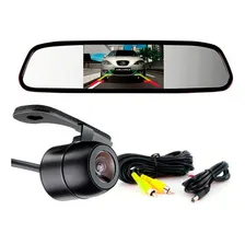 Kit Espelho Retrovisor Lcd + Câmera De Ré Visão Noturna Foto mini 4