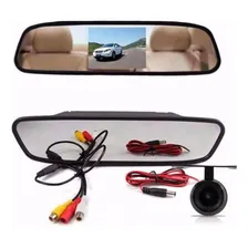 Kit Espelho Retrovisor Lcd + Câmera De Ré Visão Noturna Foto mini 3