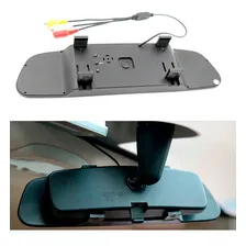 Kit Espelho Retrovisor Monitor Câmera De Ré Sensor Lcd Preto Foto mini 3