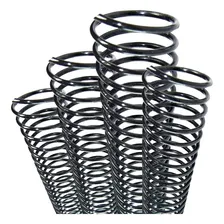 Kit Espiral Para Encadernação Preto 7, 9, 14, 17mm 400un Foto mini 2