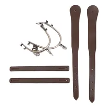 Kit Espora Batida Inox Roseta Com 10 Pontas +correia Simples Foto  mini 1
