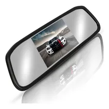 Kit Estacionamento Espelho Retrovisor Lcd Câmera Ré Noturna Foto mini  2