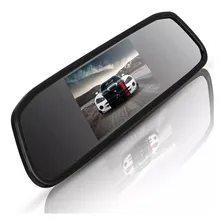Kit Estacionamento Espelho Retrovisor Lcd Câmera Ré Noturna Foto mini  3