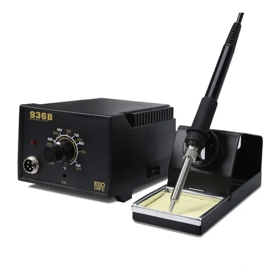 Kit Estação Ferro De Solda Analógica 220v Máquina Retrabalho Foto 1
