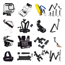 Kit Estanque Sup Guidao Peito P Gopro Hero 10 9 Black Tripe Foto mini 1