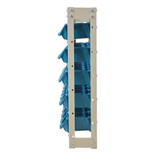 Kit Estante Gaveteiro Organizador 25 Gavetas NÂș3 Azul Presto Foto mini 2