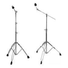 Kit Estante Prato Reta + Girafa G400/300 Mellody Extra Peso Cor Cromado Foto  mini 1