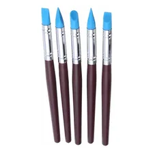 Kit Estecas 14 Pçs E 5 Estecas De Silicone Para Modelagem Foto mini 2