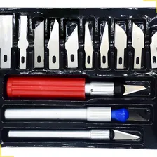 Kit Estilete Precisão 16 Pçs Tipo Bisturi Foto mini 2