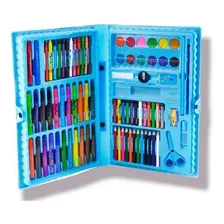 Kit Estojo Escolar Infantil Maleta Pintura 86 Peças Foto mini 1