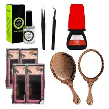 Kit Extensão Cílios + Removedor + Cola 3ml + Pinça + Foto  mini 1