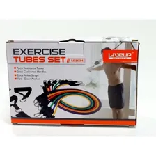 Kit Extensor com 7 Elástico Ls3634 Liveup Sports Foto mini 3