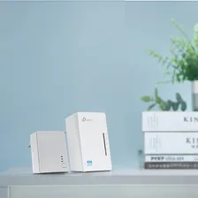 Kit extensor Powerline WiFi Av600 300Mbps TP-Link cor branca Foto mini  2