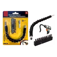 Kit Extensor Prolongador Flexível Parafusadeira Universal Foto mini 1