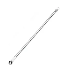 Kit Extrator De Cravos E Espinhas 4 Peças Aço Inox Foto mini 4
