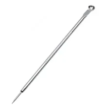 Kit Extrator De Cravos E Espinhas 4 Peças Aço Inox Foto mini 3