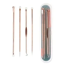 Kit Extrator De Cravos Limpeza De Pele Com 4 Peças Foto mini 1