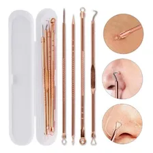 Kit Extrator De Cravos Limpeza De Pele Com 4 Peças Foto mini 2