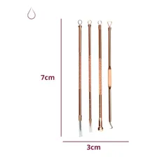 Kit Extrator Removedor De Cravo Espinhas Acne 7 Pinças Foto mini  3