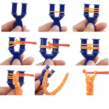 Kit Fabrica Maleta De Elásticos Pulseiras Infantil Foto mini 2