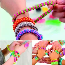Kit Fabrica Maleta De Elásticos Pulseiras Infantil Foto mini 3