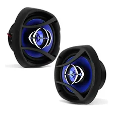 Kit Fácil Falante Hurricane 6 + 6x9 280w Rms Prático Som Cor Azul Foto mini 4