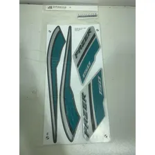 Kit Faixa Adesiva Yamaha Fazer 250 2016 Blue Flex Vinho Foto mini  3