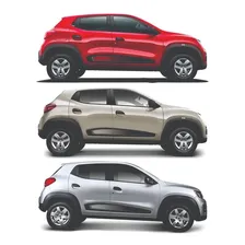 Kit Faixa Adesivo Aplique Lateral Renault Kwid Intense Kit02 Foto mini 2