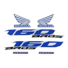 Kit Faixa Adesivo Bros 160 Esdd 2017 Azul Foto mini 1