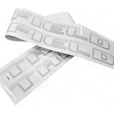 Kit Faixa Adesivo Parati Track & Field Modelo Original Prata Foto mini  3