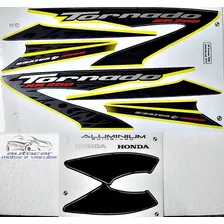 Kit Faixa Adesivo Tornado Xr 250 Amarela 2008 Cor Amarelo Foto mini 1