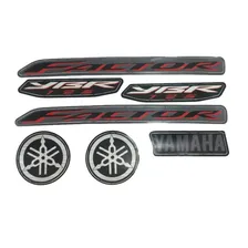 Kit Faixa Adesivo Yamaha Ybr Factor 125 Preta 2009 Foto mini 1